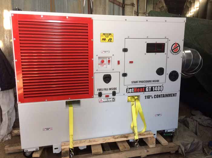 JetHeat Industrial Heater sold to Russia